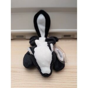 Vintage Ty Beanie Babies Stinky Skunk Plush Toy 1995 Animal Collectible Kids